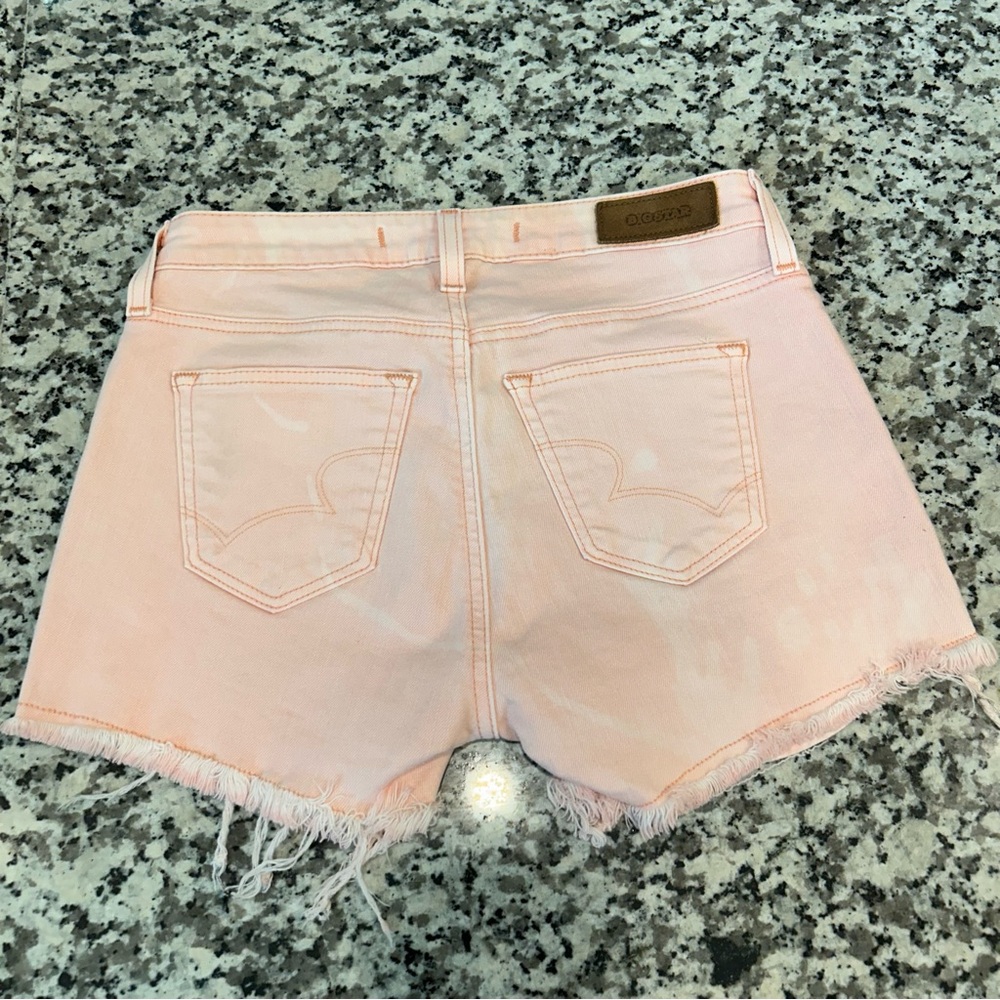 Big Star Pink Mid-Rise Short 24